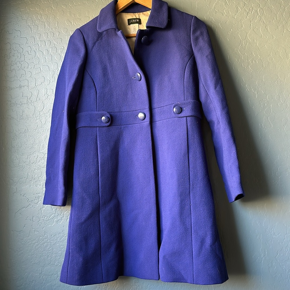 Women J. Crew wool coat